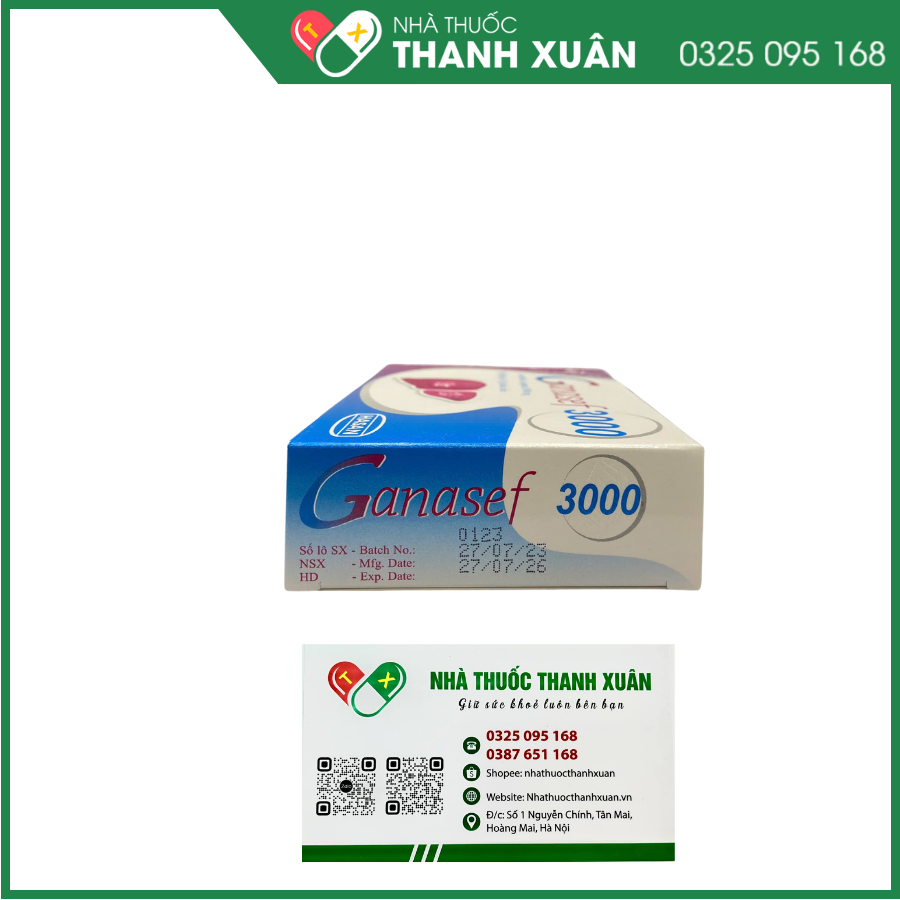 Ganasef 3000 hỗ trợ điều trị bệnh gan cấp tính hoặc mạn tính